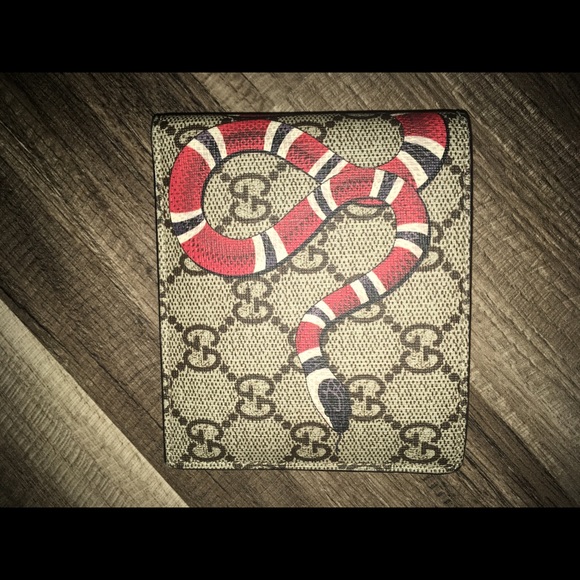 Kingsnake print GG Supreme wallet - Picture 1 of 3